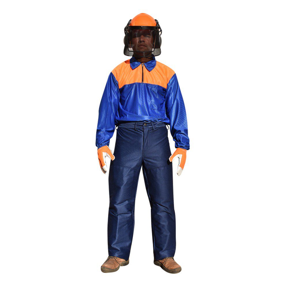Calça de Segurança Motosserrista 8 camadas - Teknoluvas - Imagem 4