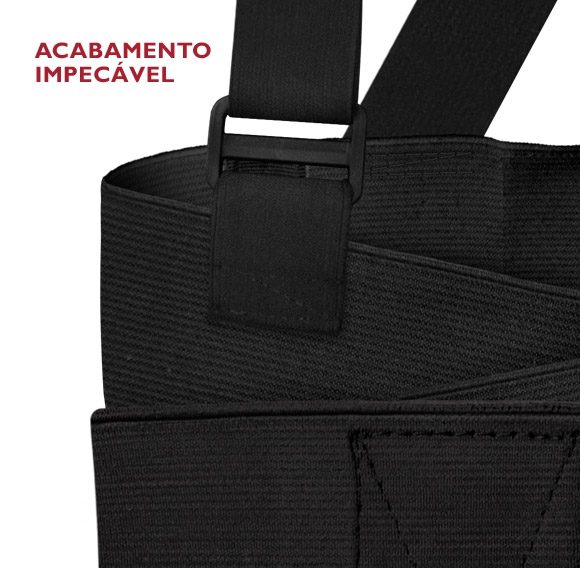 Cinta Ergonômica Abdominal Lombar com Refletivo SteelFlex - Imagem 3