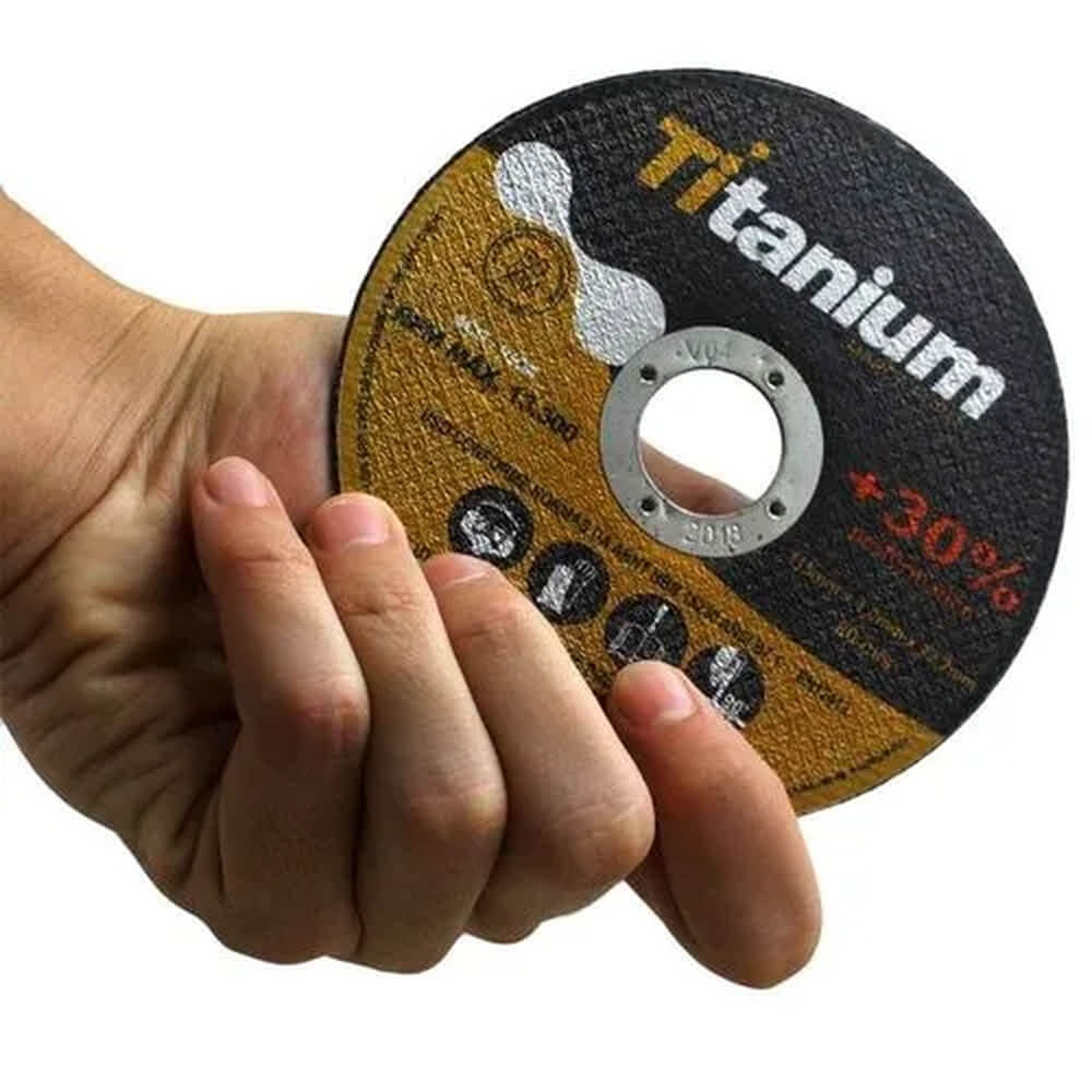 Disco de Corte Fino Aço / Inox 4 1/2" - Titanium - Imagem 3