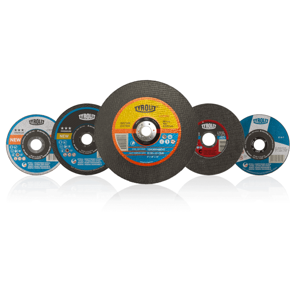 Disco de Corte Premium 2 em 1 Inox / Carbono Secur Extra 4 1/2" - Tyrolit - Imagem 4