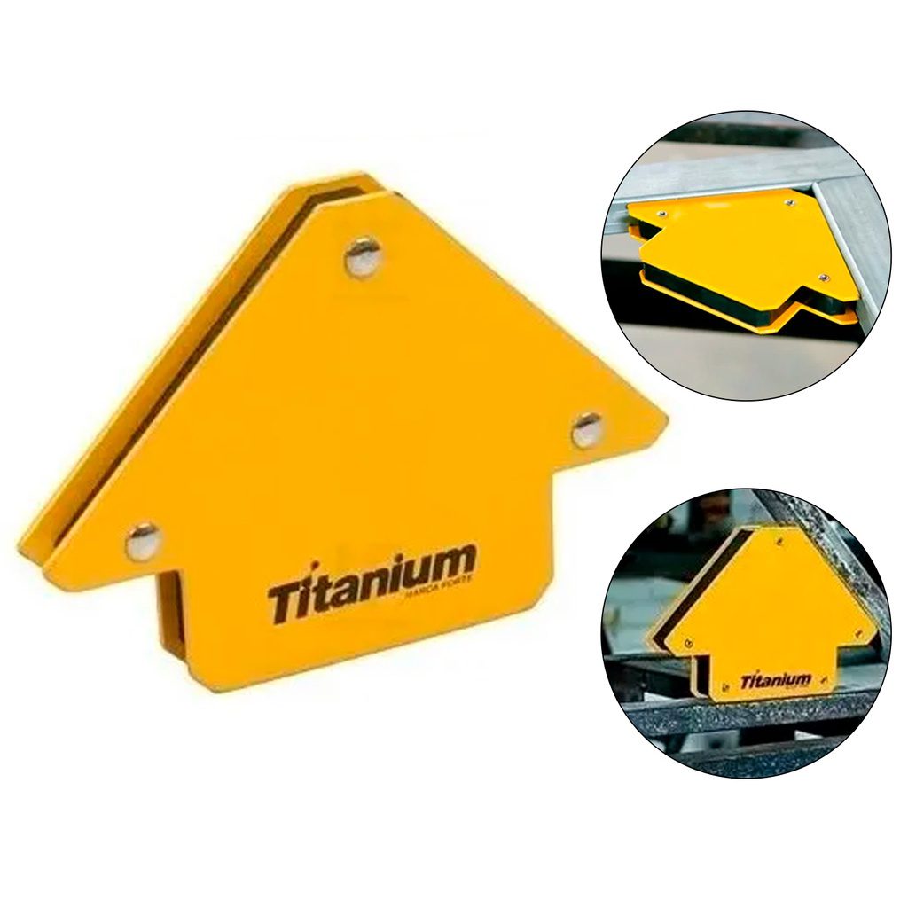Esquadro Magnético 25 LBS - Titanium - Imagem 4
