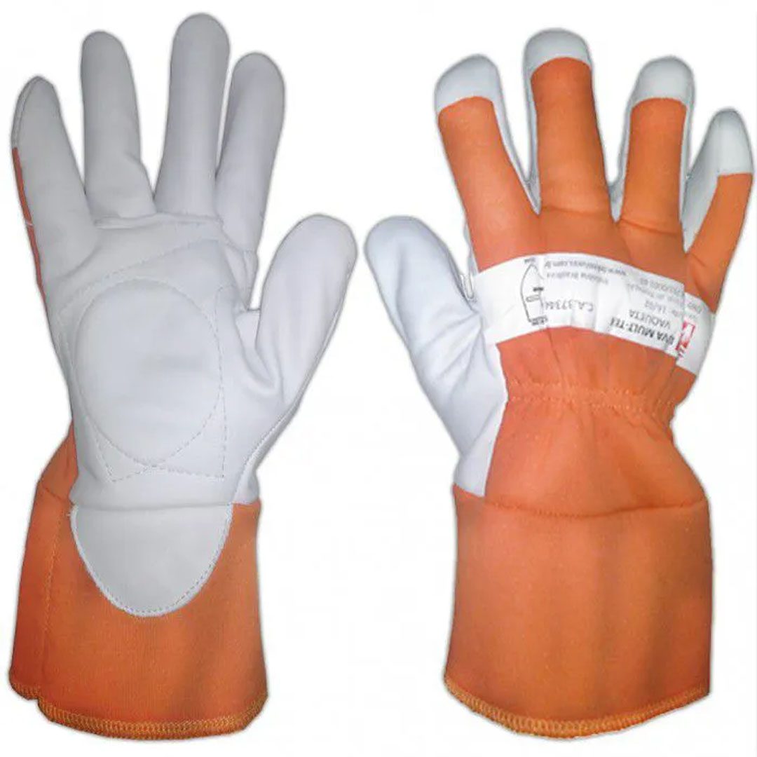 Luva de Vaqueta e Nylon Constru-Tek P. 10 - Teknoluvas - Imagem 2