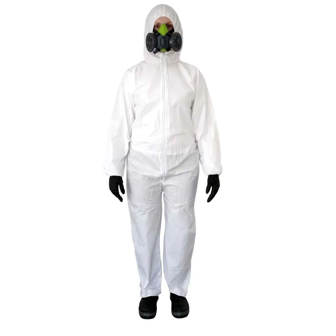 Macacão de Segurança Impermeável para Pintura e Riscos Químicos - Covertech 100 Volk - Imagem 4