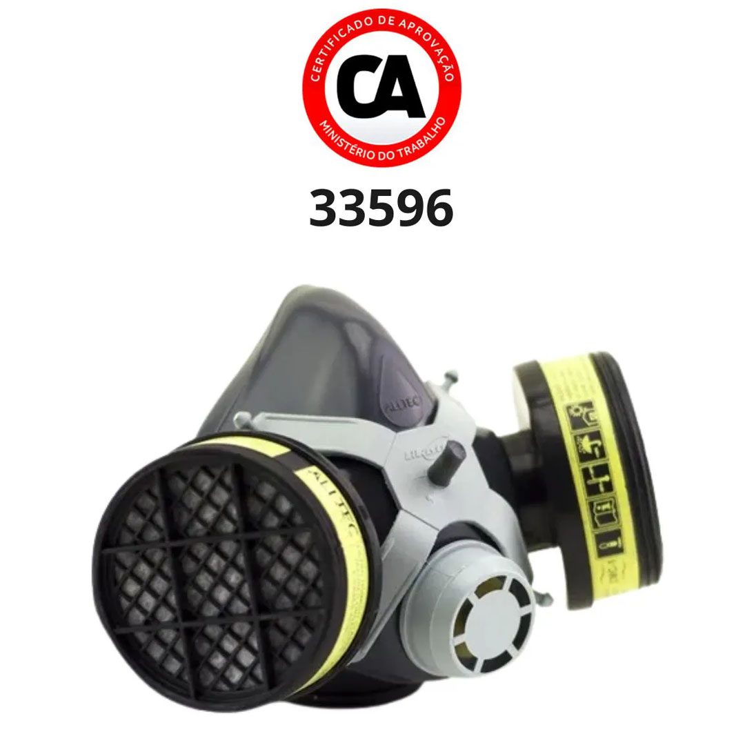 Mascara 1/4 Facial C/ 2 Filtros VO/GA (MOD. 2002) - ALLTEC - Imagem 4