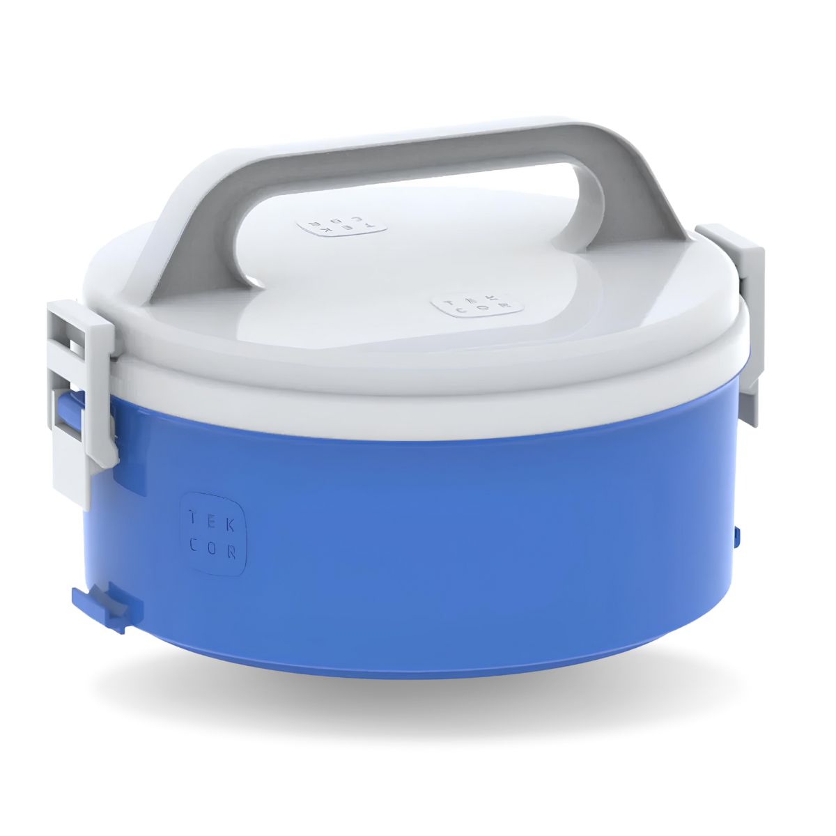 Prato Marmita Térmica Tekcor 1,5 L 1S Azul C/Alça Dobravel - Soprano