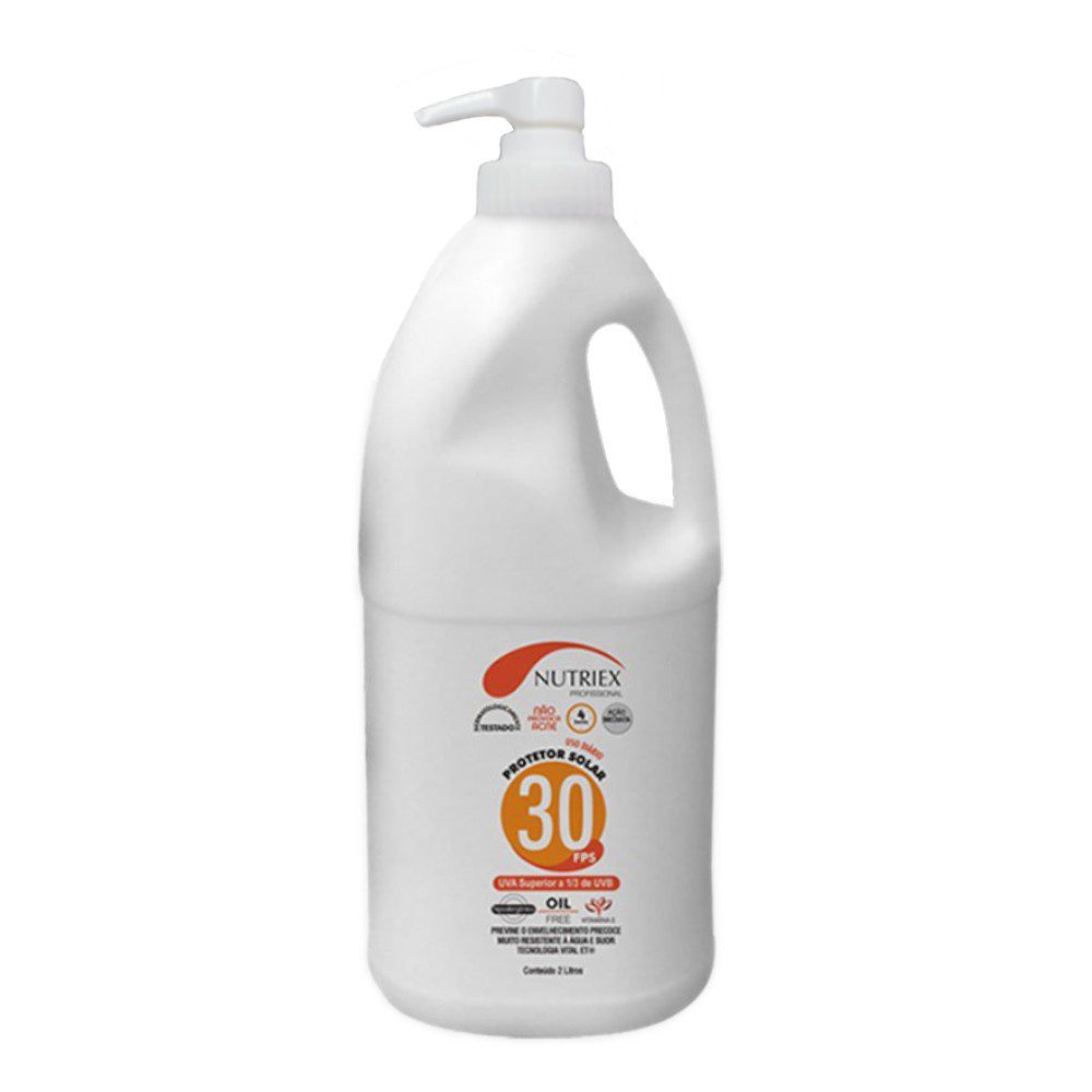 CREME DE PROT. SOLAR SUAVE FPS 30 2 LT - NUTRIEX