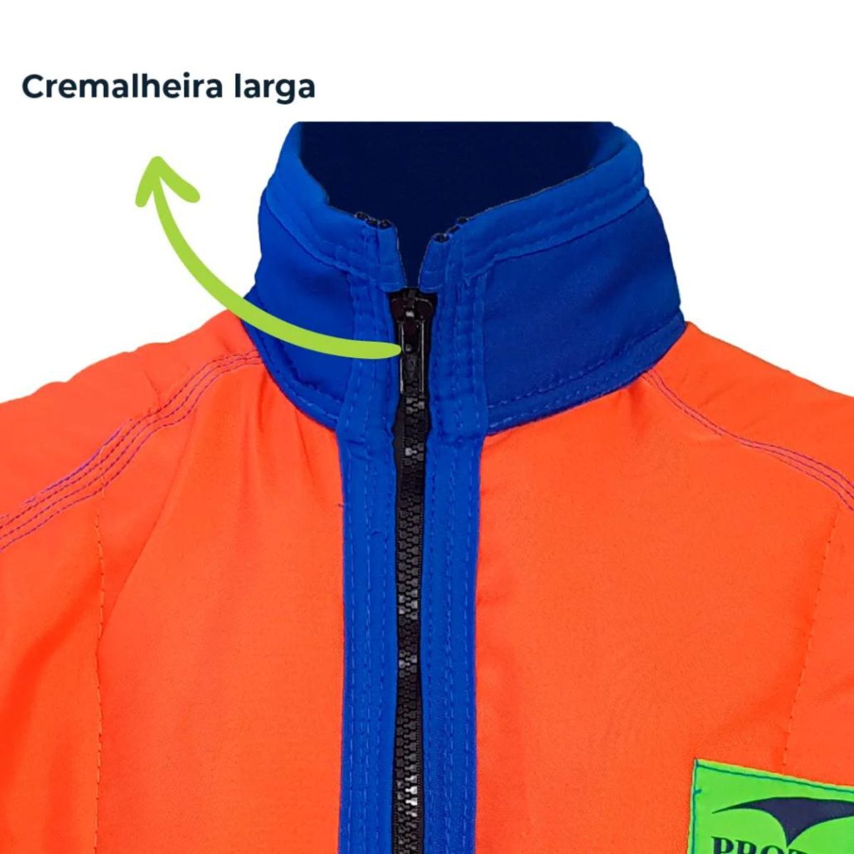 Camisa Para Operador de Motosserra com Anticorte Nos Braços e Peito  PROTSPRAY - Imagem 3