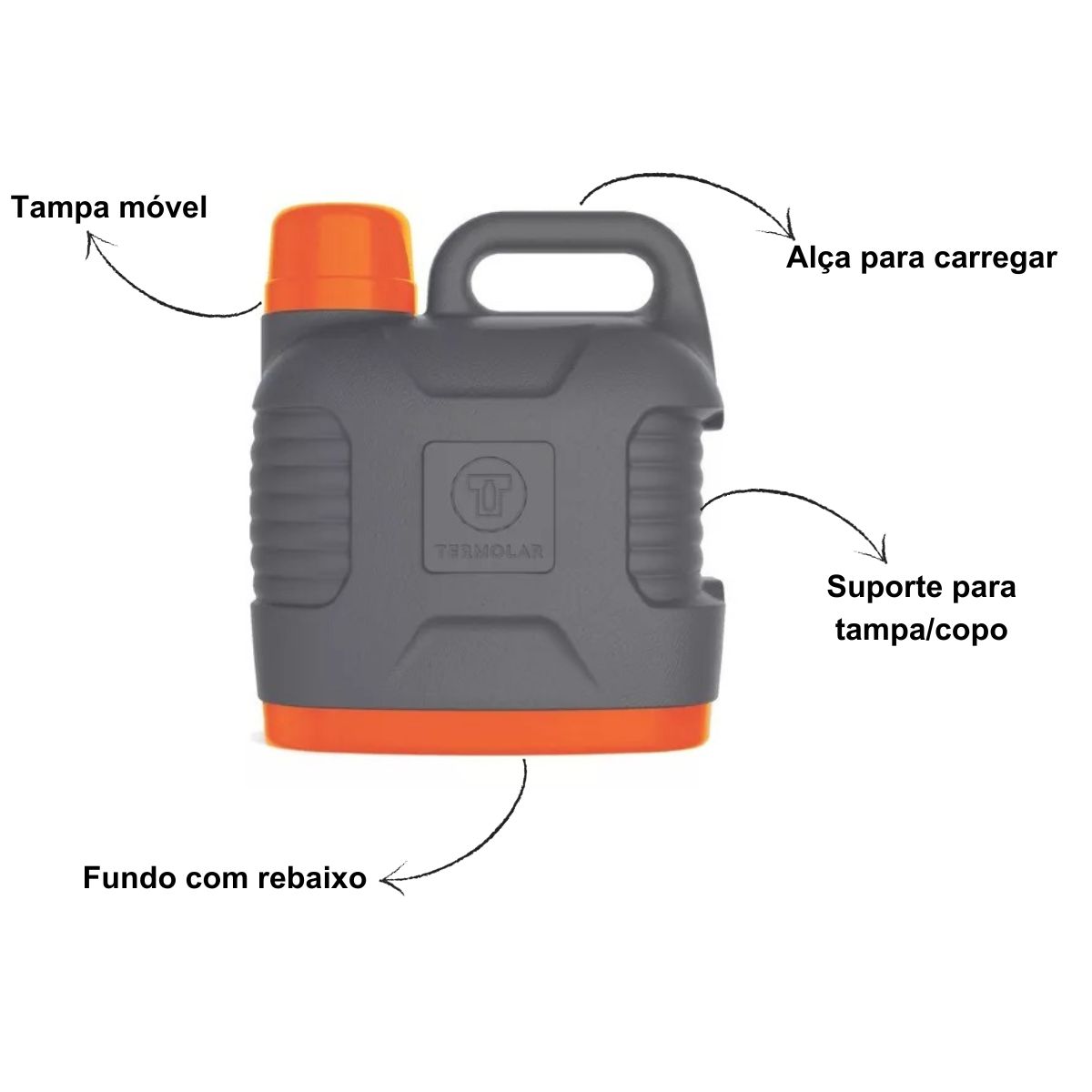 Garrafão Térmico 5 Litros - Termolar - Imagem 3