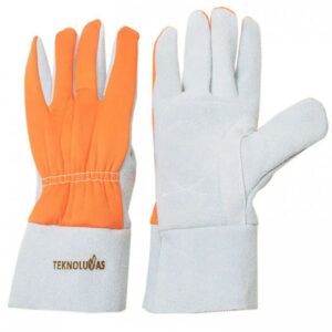 Luva De Raspa Florestal C/ Dorso Nylon C/ Ref. – Teknoluvas