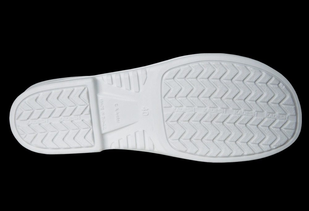 Sapato de Segurança Ocupacional Antiderrapante Impermeável Branco - Kadesh - Imagem 4
