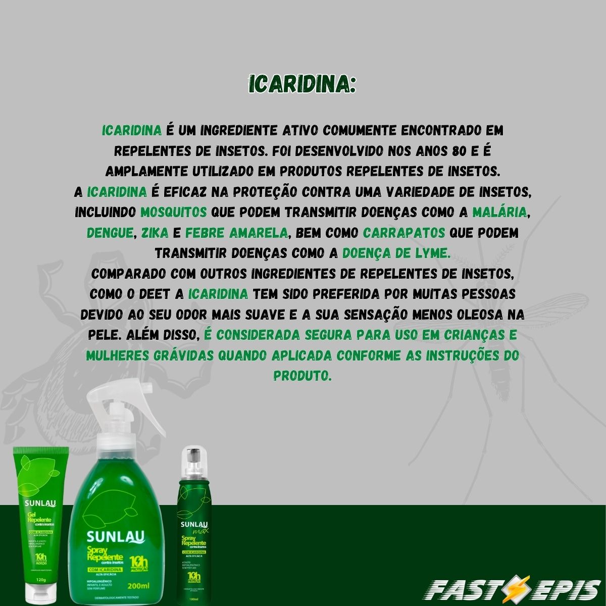 Repelente Spray Contra Insetos Com Icaridina Max Duração 10 Horas 200ML - HENLAU - Imagem 3