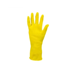 Luva de Latex Kal Amarela Kalipso CA 13959